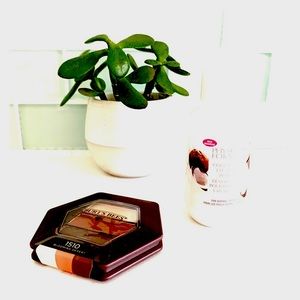 Burt’s Bees , eye shadow and eye make up remover!